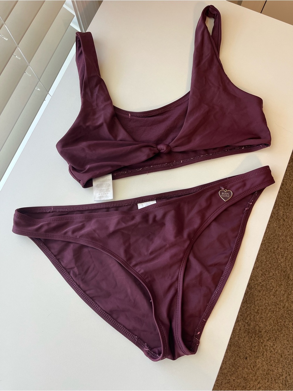 Body Glove Deep Plum Bikini Set